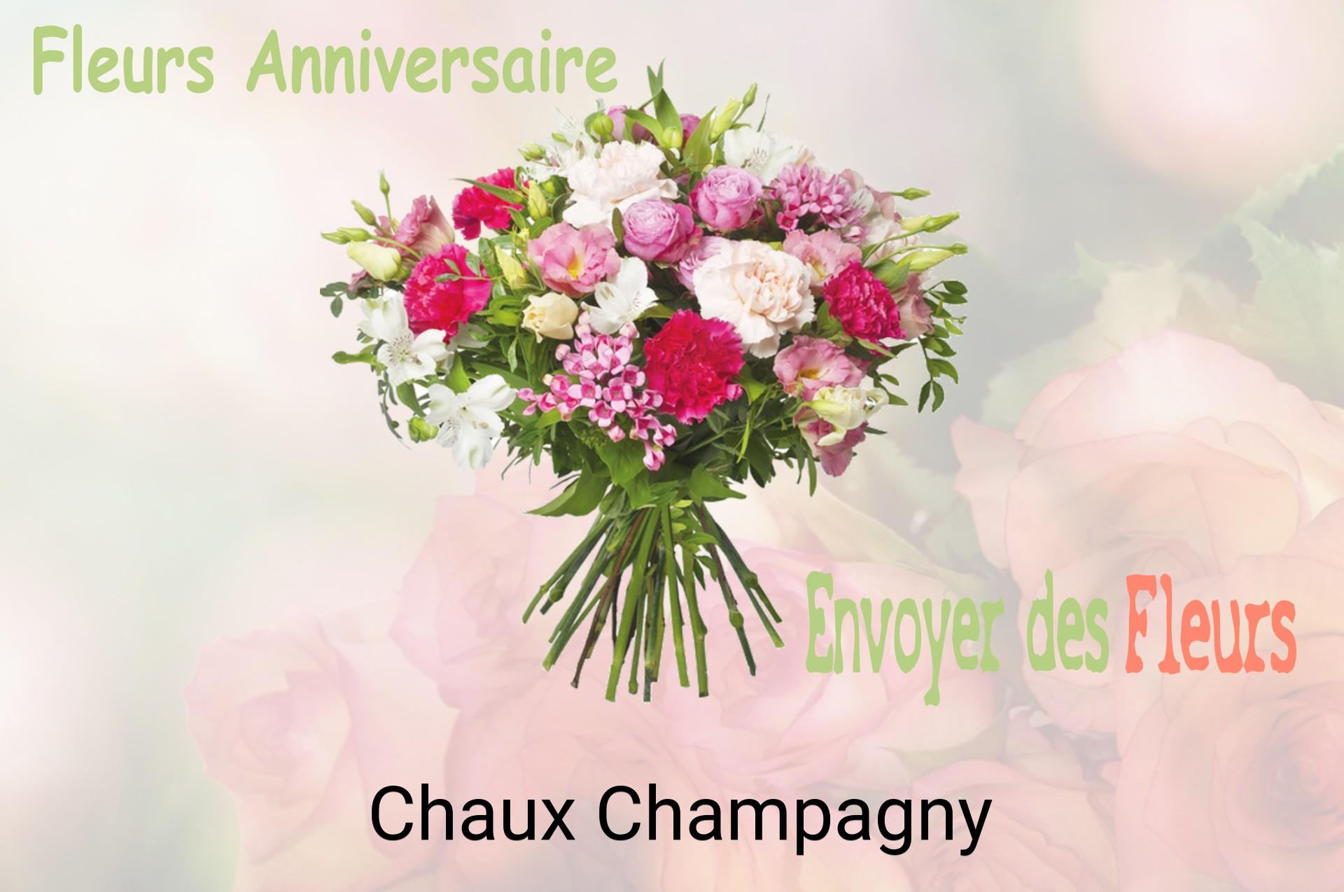 Bouquet de fleurs d’anniversaire livré à Chaux-Champagny